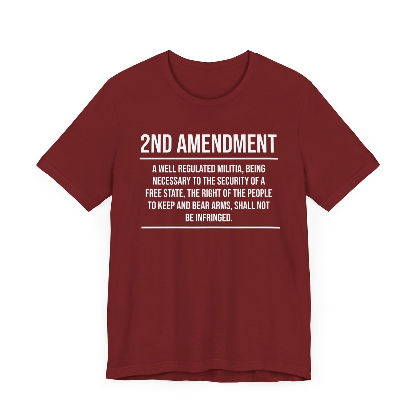 Second Amendment Text T-Shirt