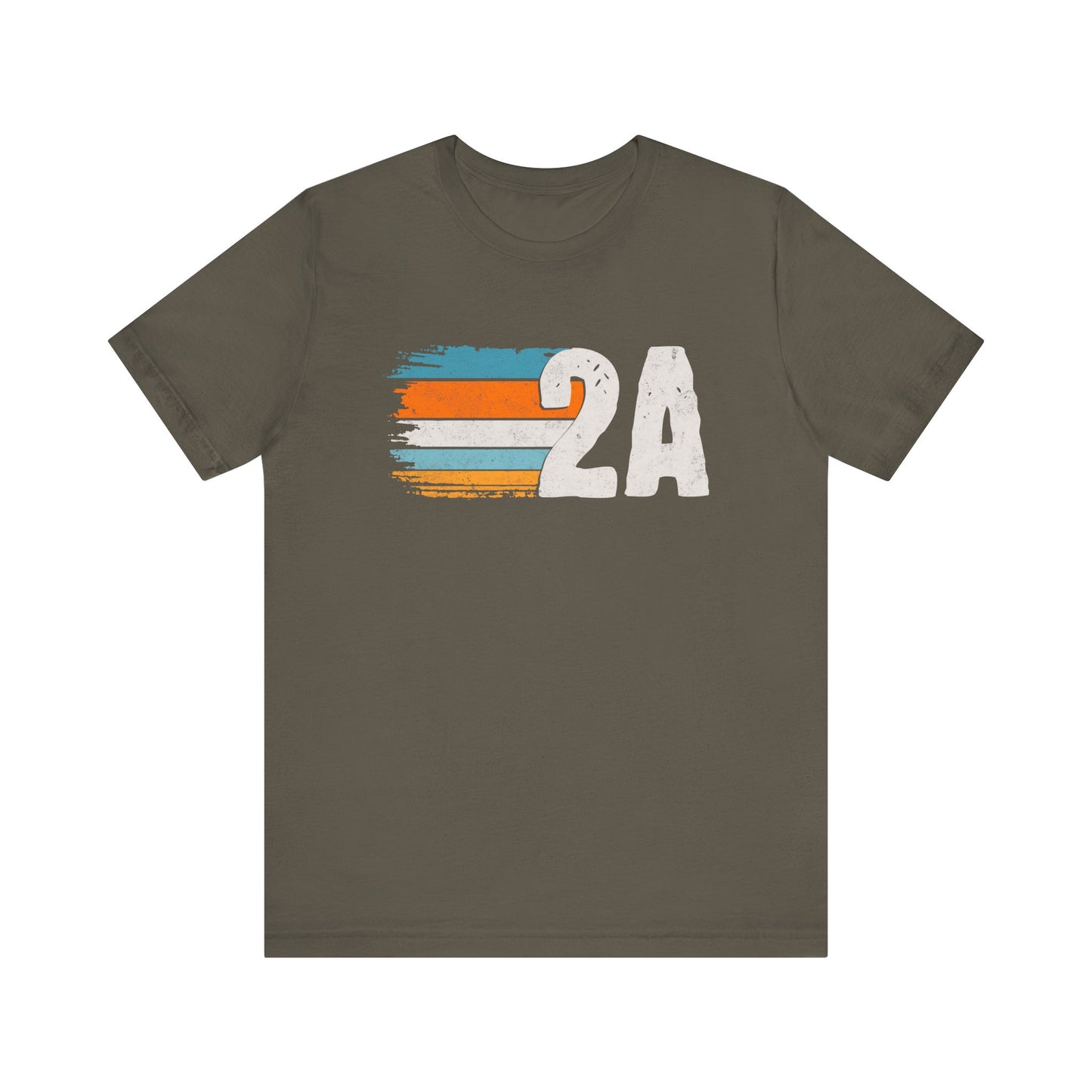 2A Second Amendment Stripes T-Shirt