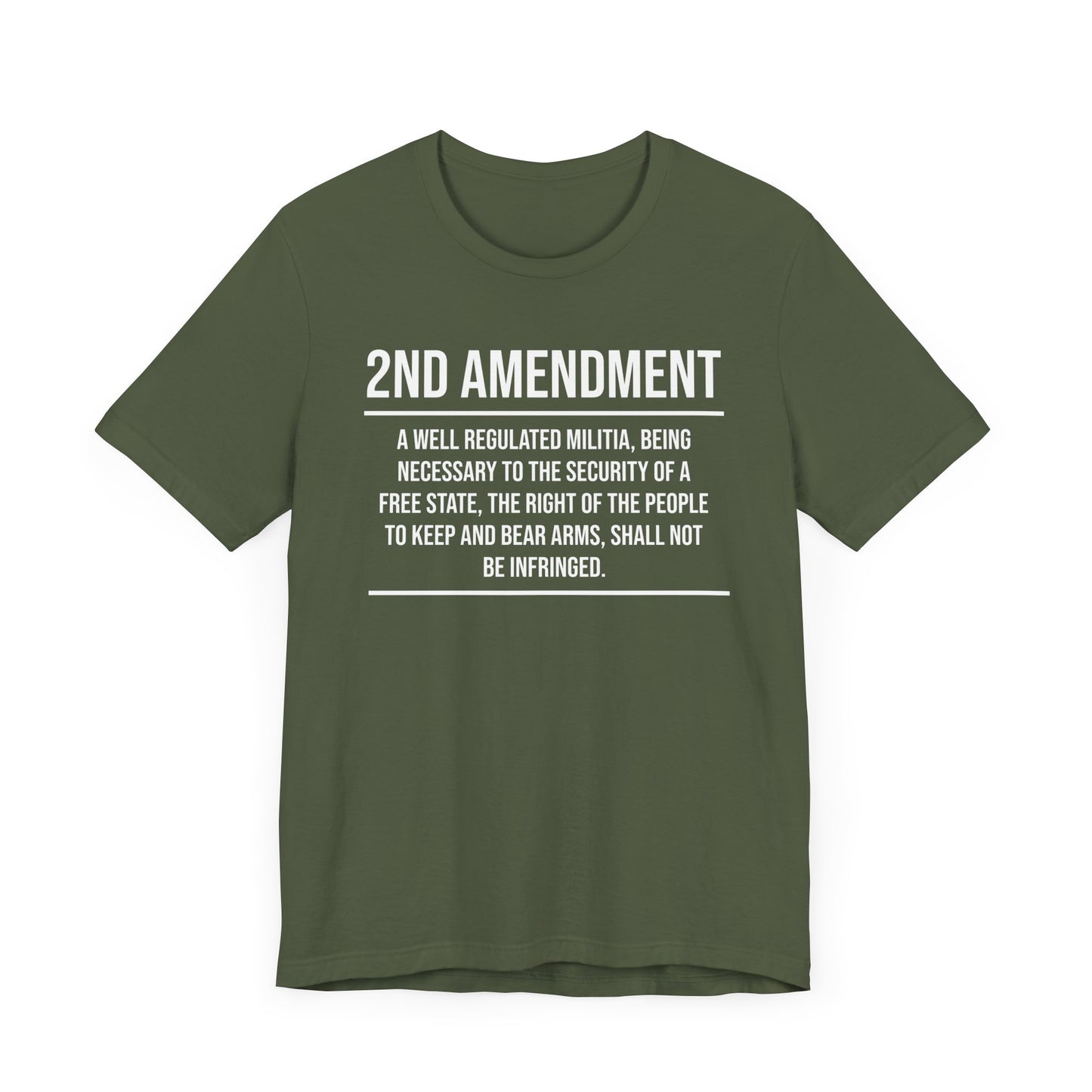 Second Amendment Text T-Shirt