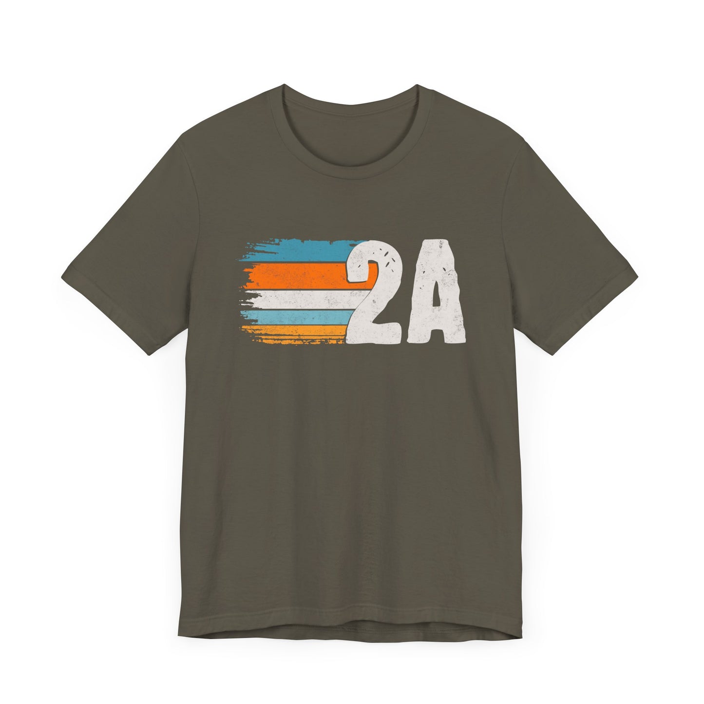 2A Second Amendment Stripes T-Shirt