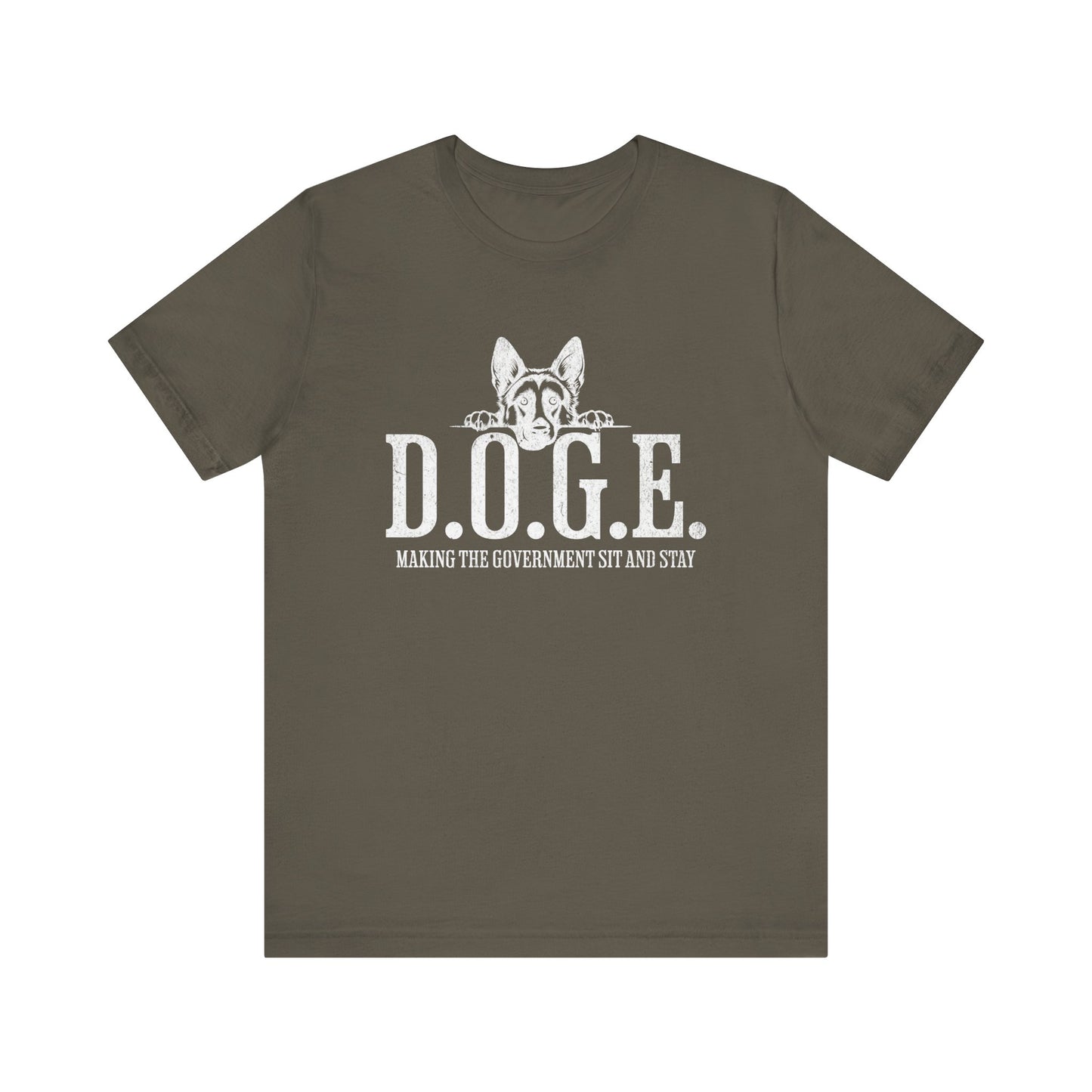 D.O.G.E. Making Government Sit and Stay T-Shirt