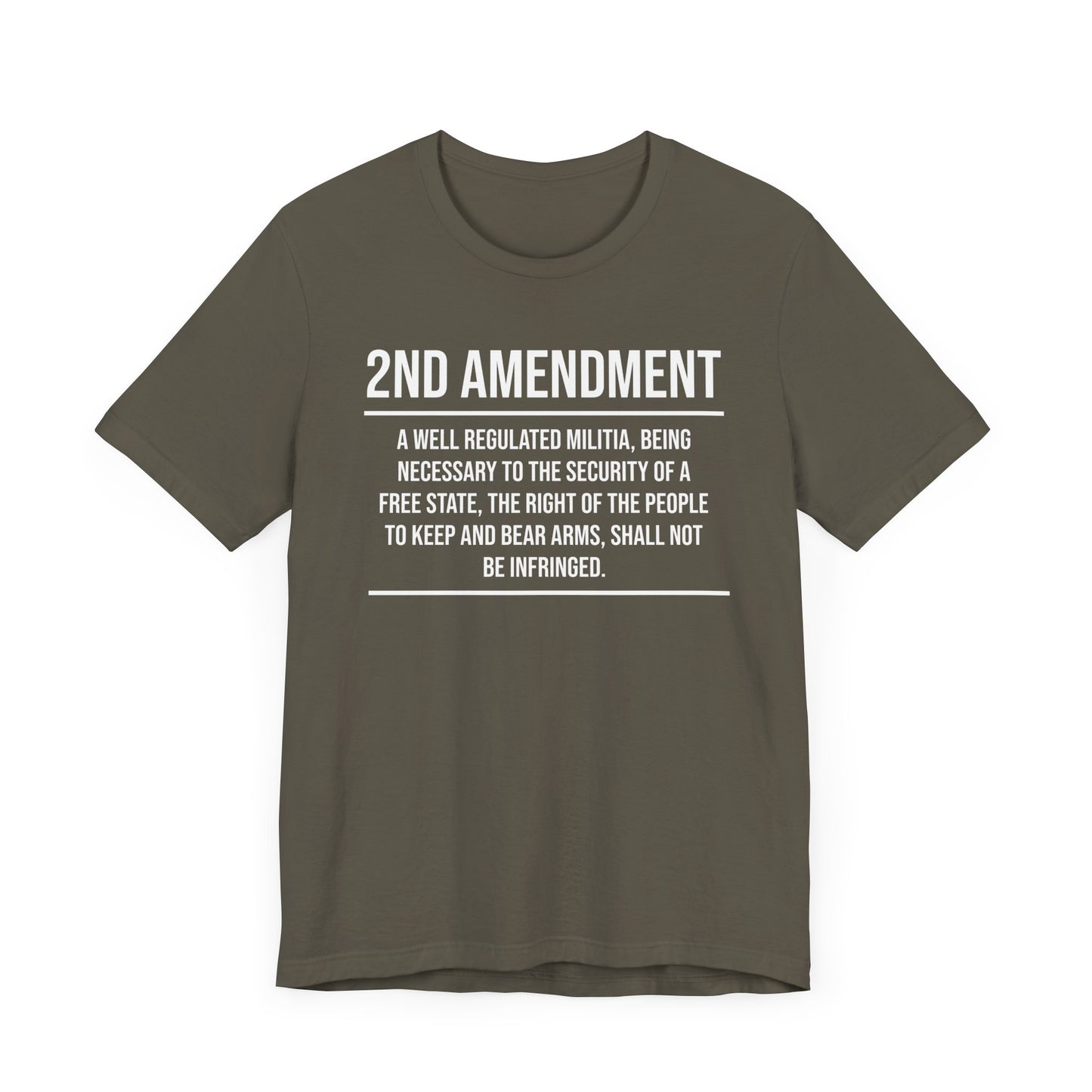 Second Amendment Text T-Shirt