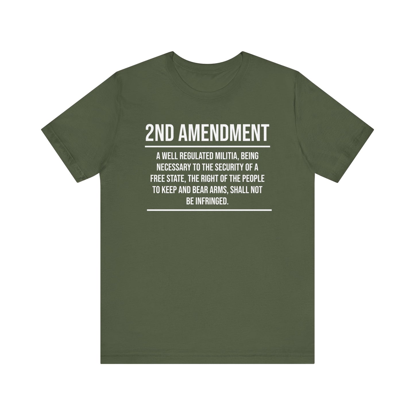 Second Amendment Text T-Shirt