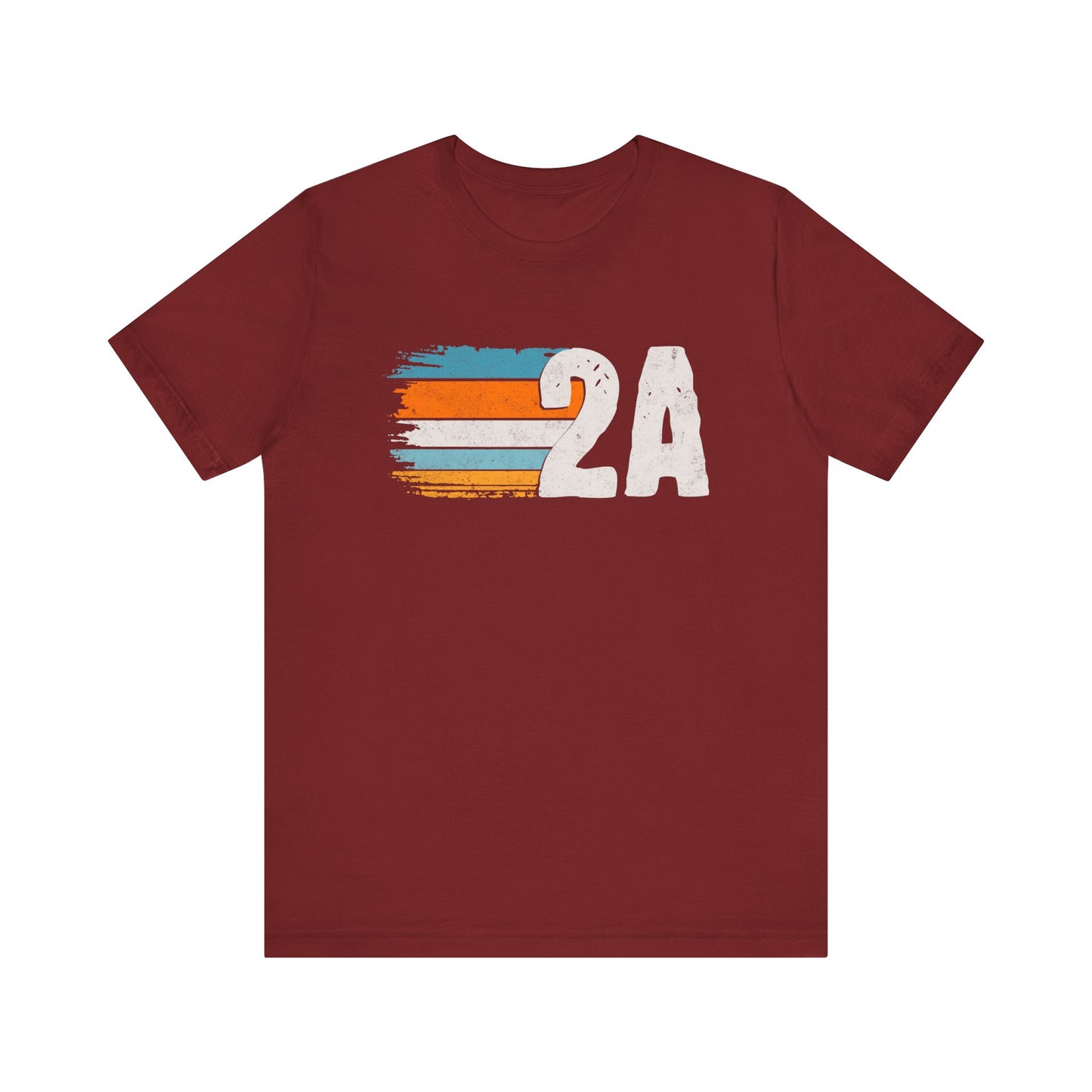 2A Second Amendment Stripes T-Shirt