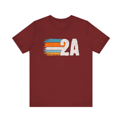 2A Second Amendment Stripes T-Shirt