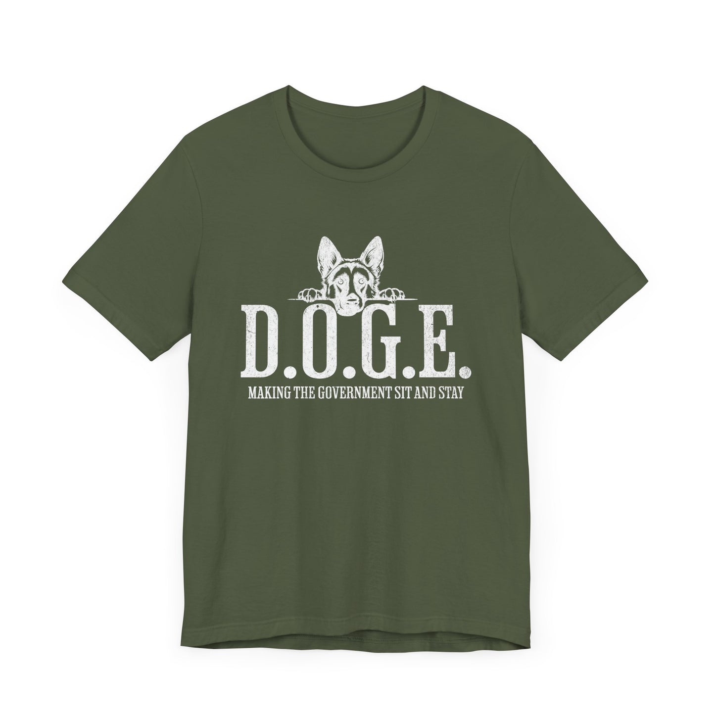 D.O.G.E. Making Government Sit and Stay T-Shirt
