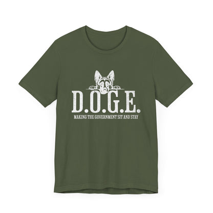 D.O.G.E. Making Government Sit and Stay T-Shirt