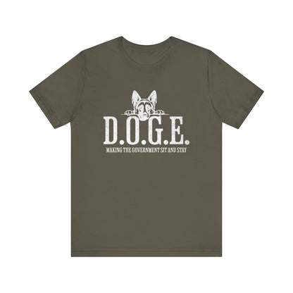 D.O.G.E. Making Government Sit and Stay T-Shirt