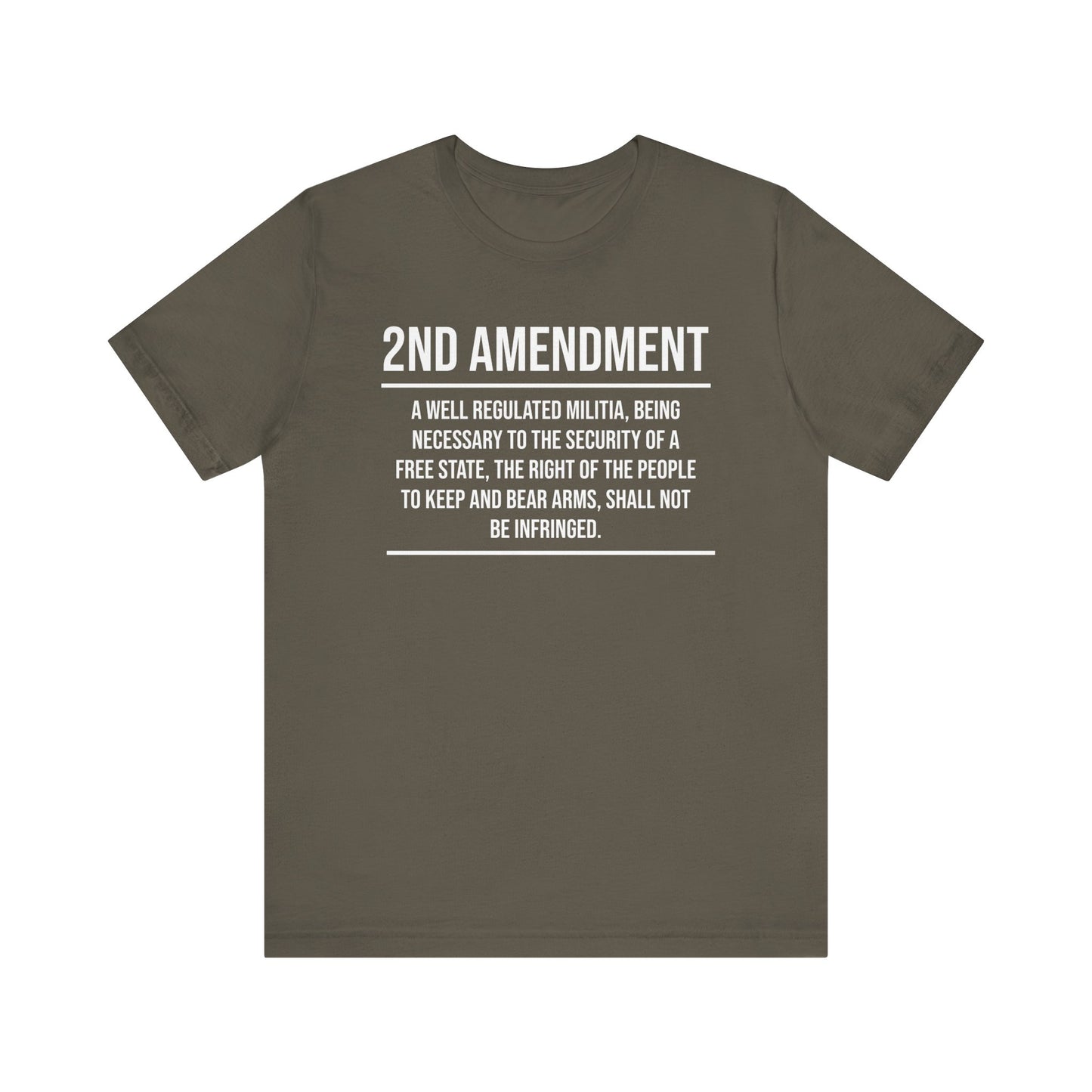 Second Amendment Text T-Shirt