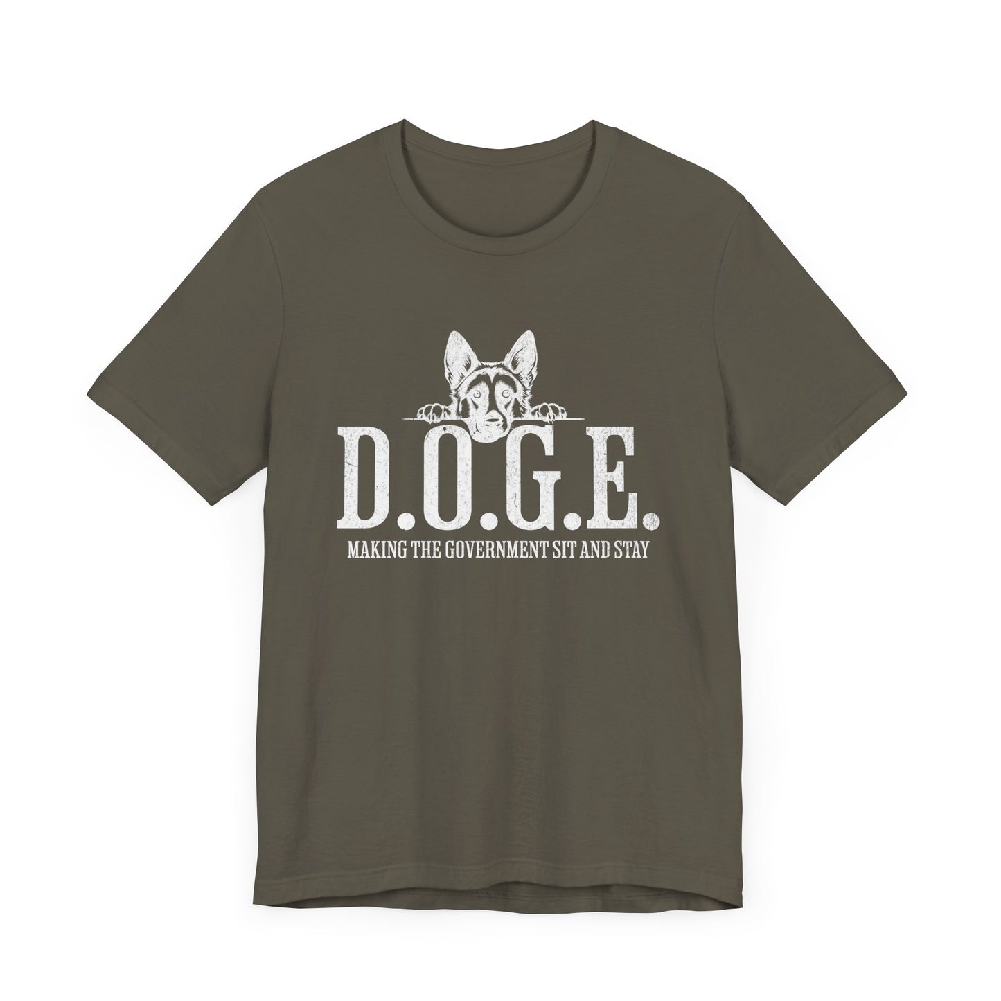 D.O.G.E. Making Government Sit and Stay T-Shirt