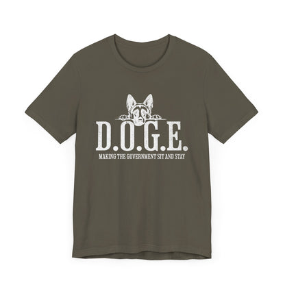 D.O.G.E. Making Government Sit and Stay T-Shirt