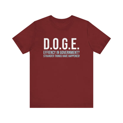 D.O.G.E. Effiency in Government T-Shirt