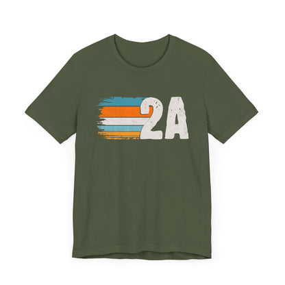 2A Second Amendment Stripes T-Shirt